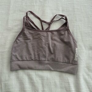 Gymshark Adapt Marl Seamless Sports Bra - Light Purple